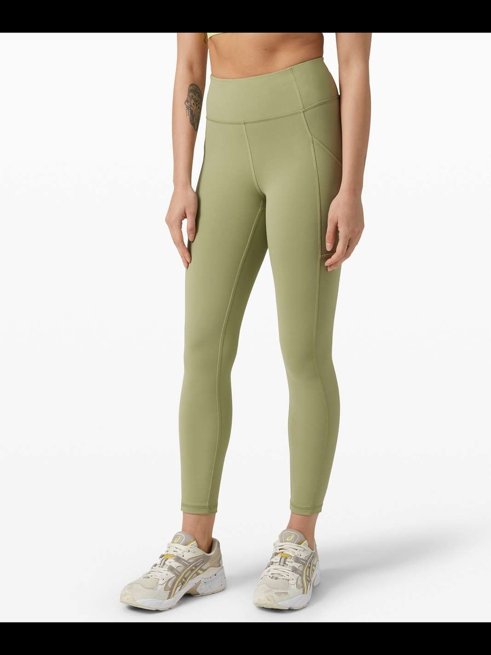 lululemon Invigorate High-Rise Tight 25" Olive Green